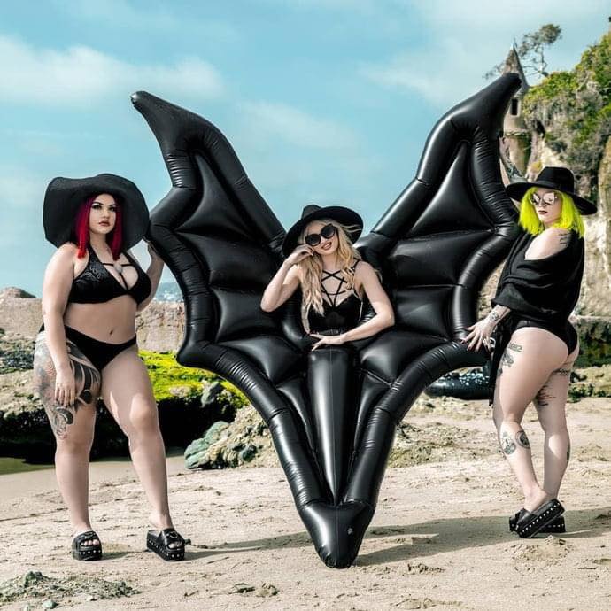 Flotador murciélago; Flotis de blackcraff que vas a querer llevar a la piscina